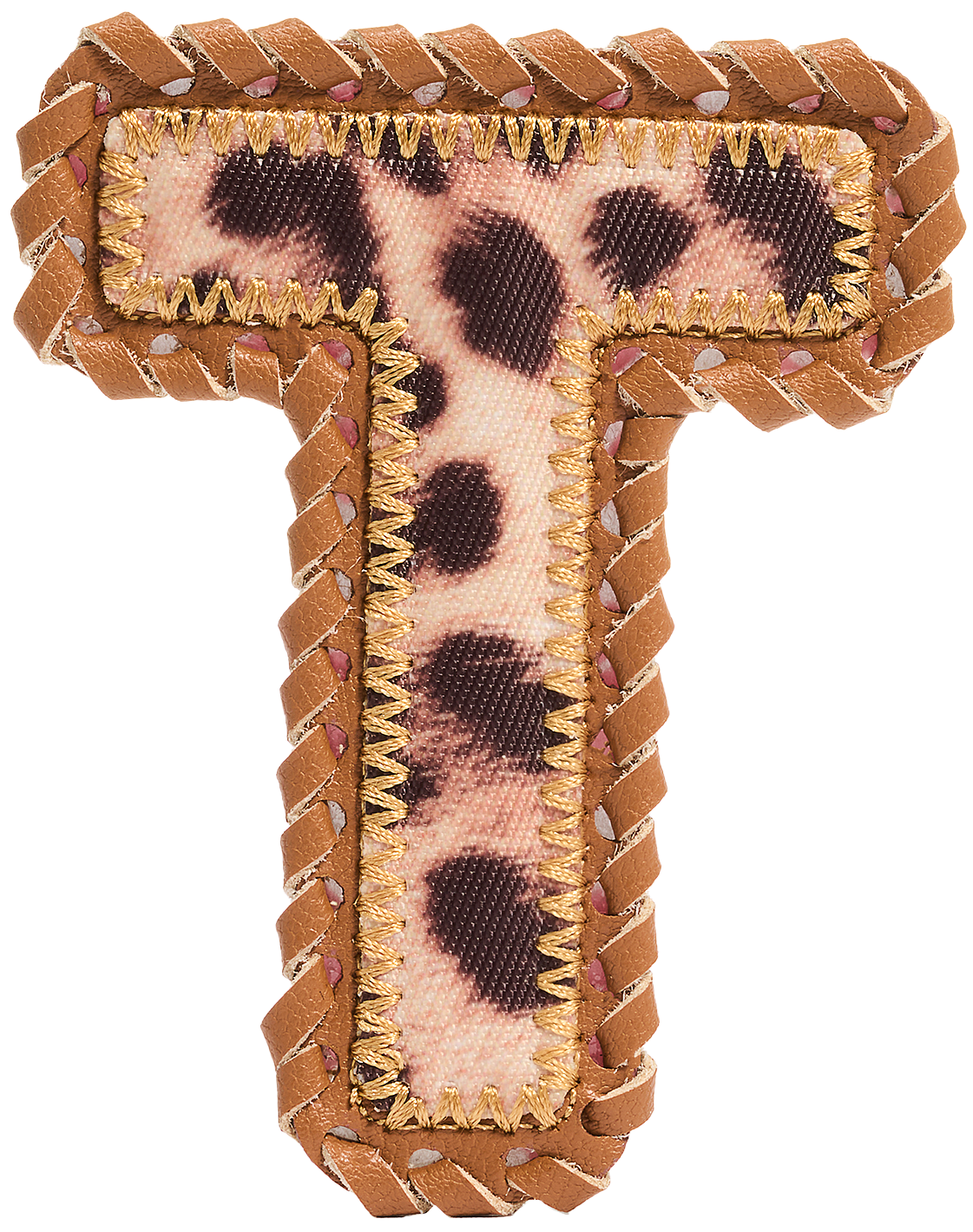 Leopard Letter Patch