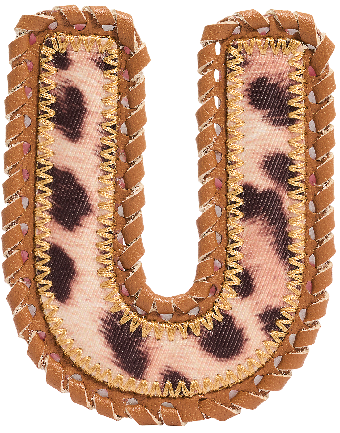 Leopard Letter Patch