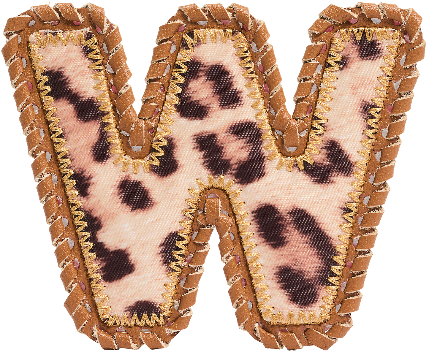 Leopard Letter Patch