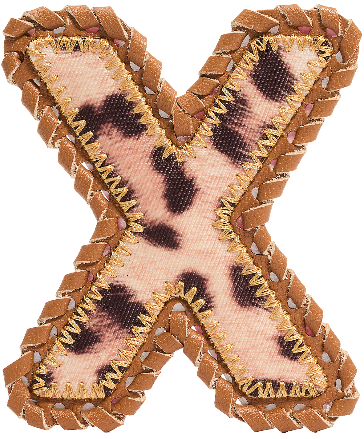 Leopard Letter Patch