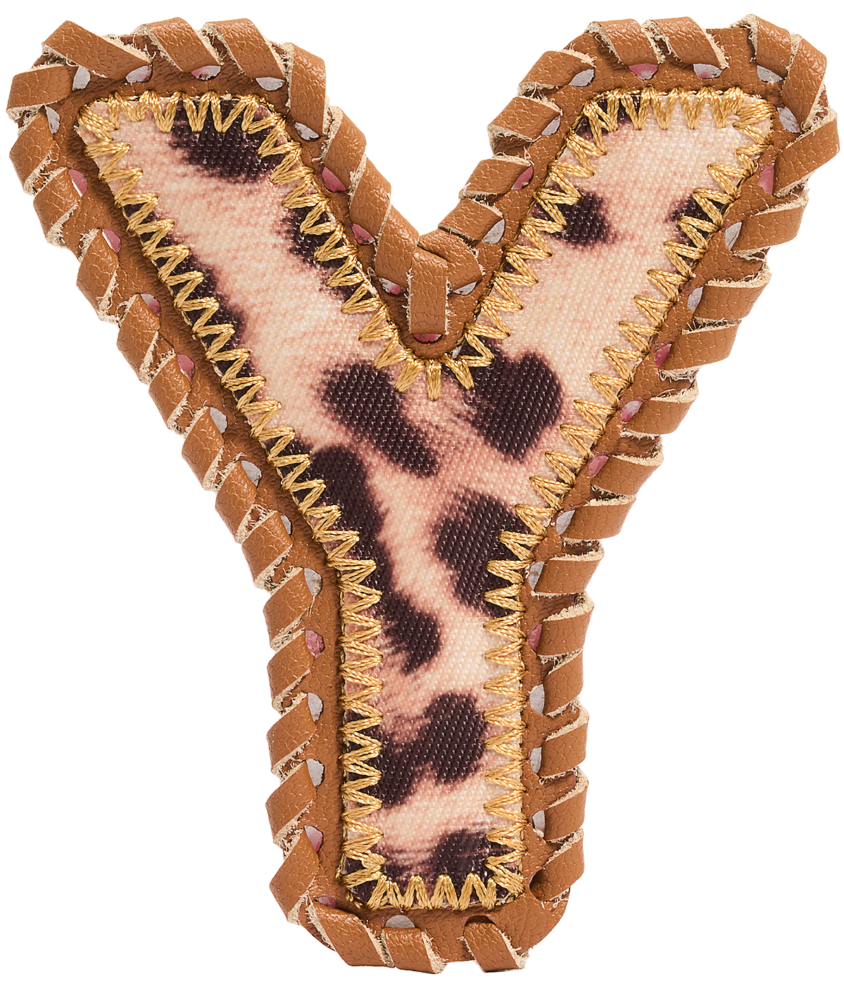 Leopard Letter Patch