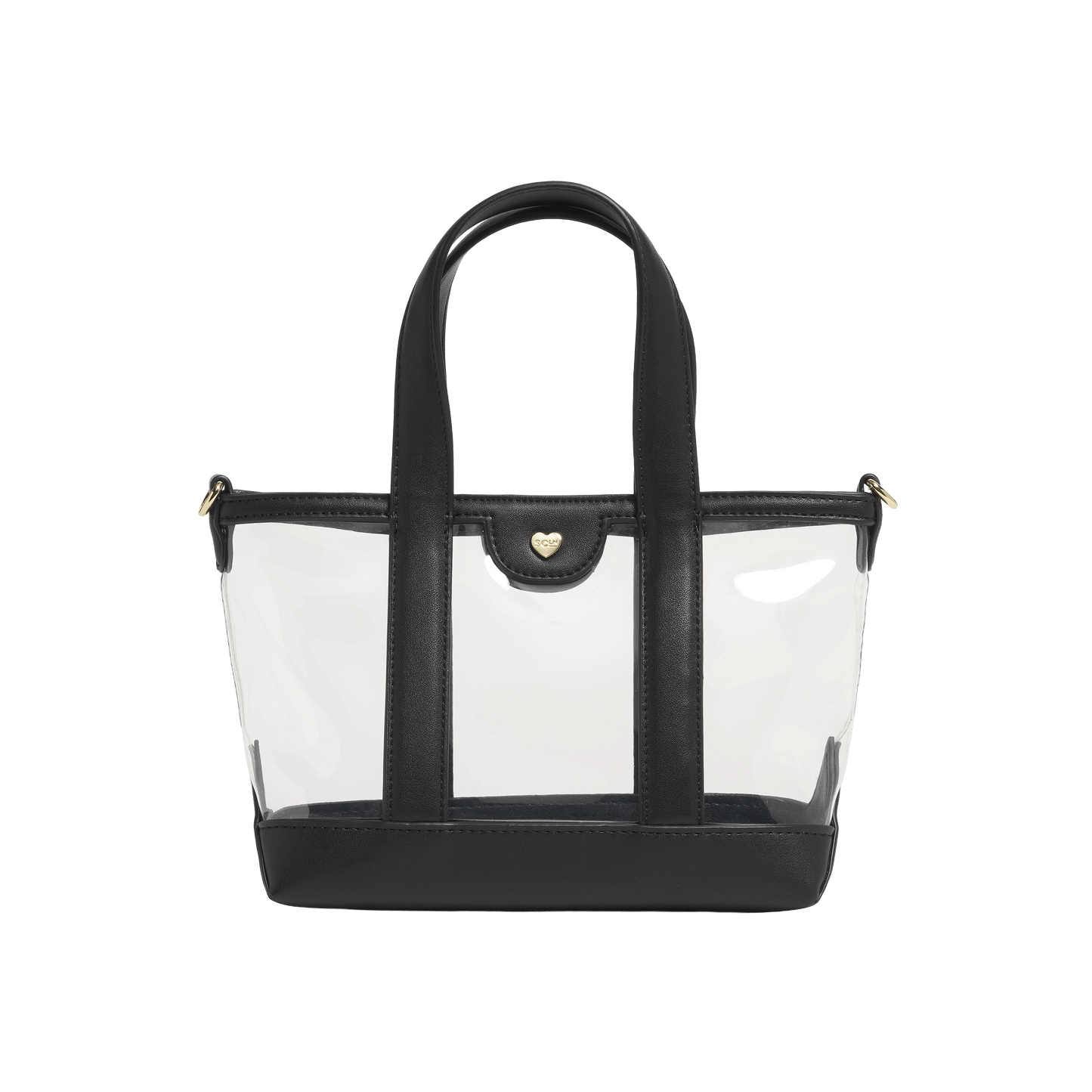 Clear Mini Tote Crossbody Bag