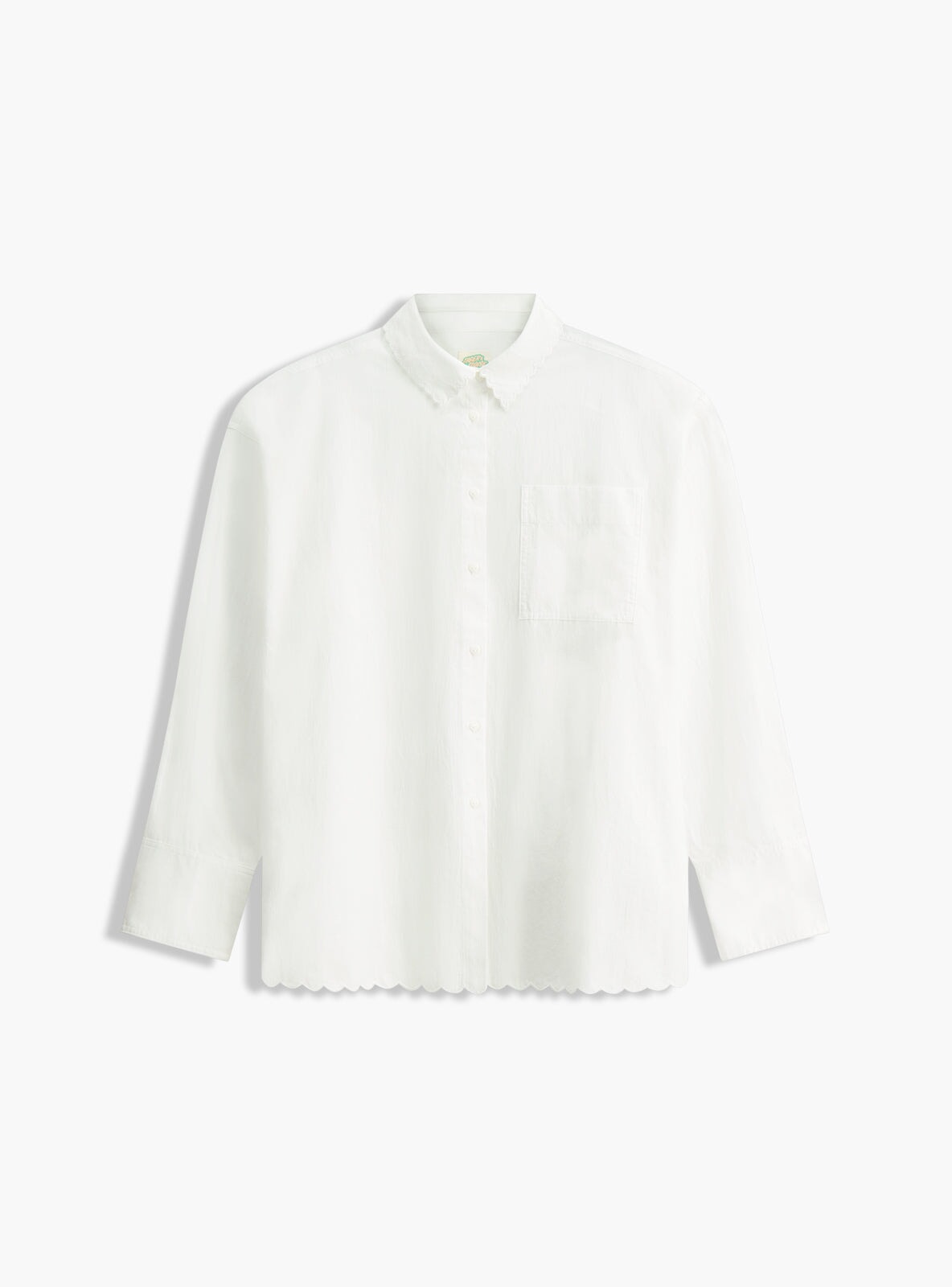 Cotton Poplin Oversized Shirt