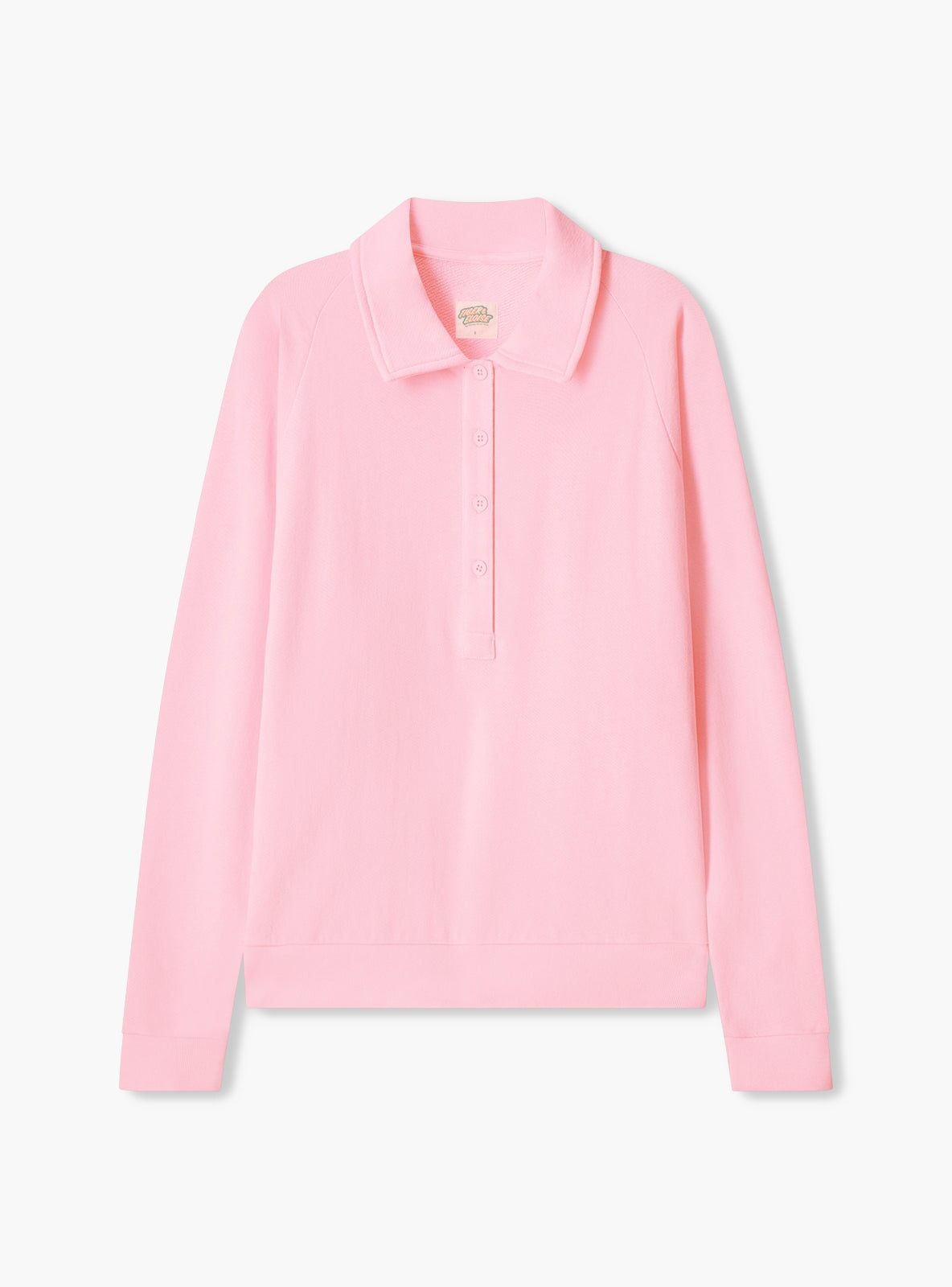 The French Terry Oversized Henley