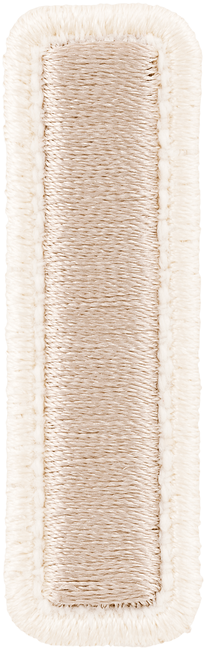 Sand Rolled Embroidery Letter Patch