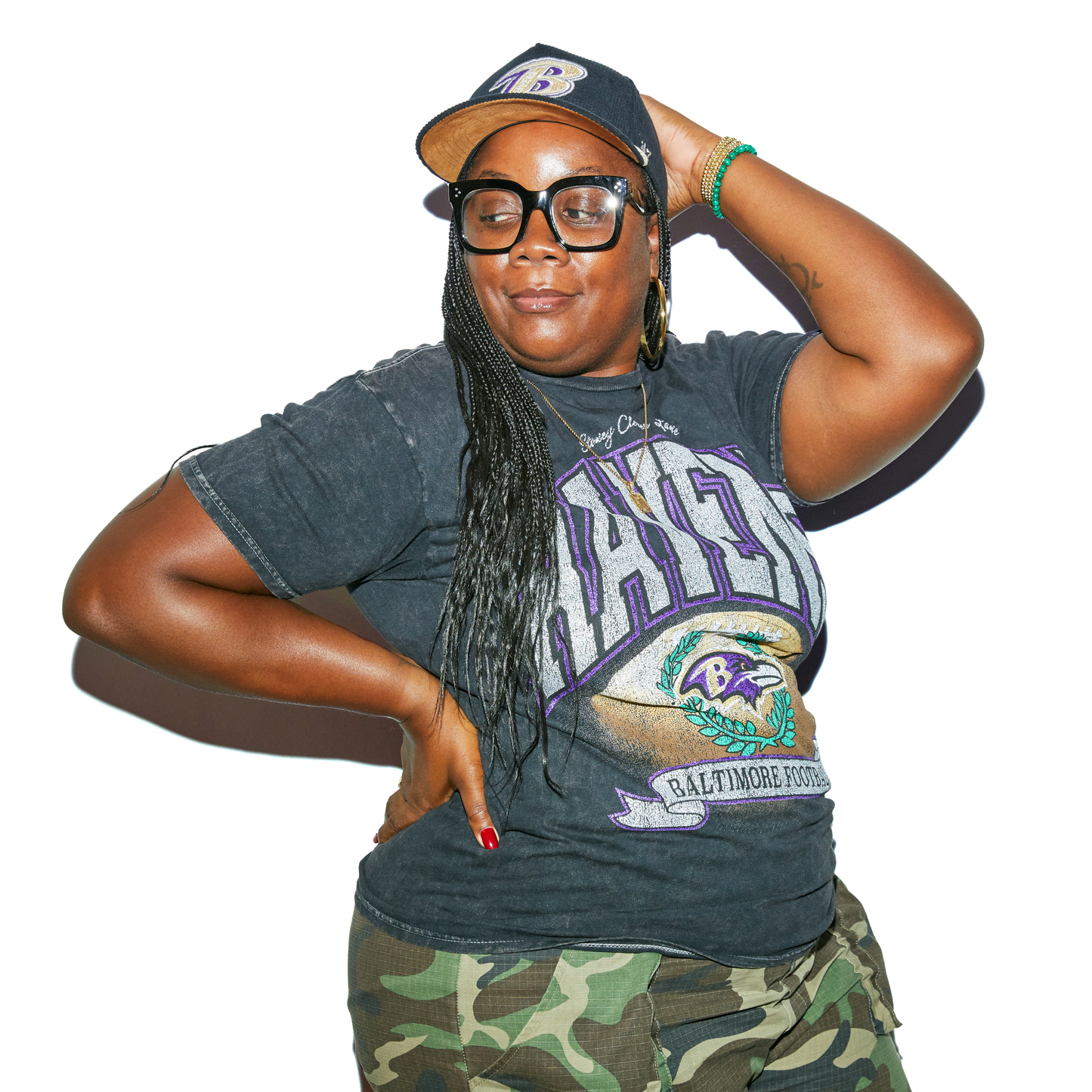 Stoney Clover Lane X '47 Baltimore Ravens Touch Down Hitch Hat