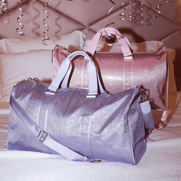 Pink Crystal Duffle Bag - Customizable | Stoney Clover Lane Pink Crystal Duffle Bag - Customizable | Stoney Clover Lane