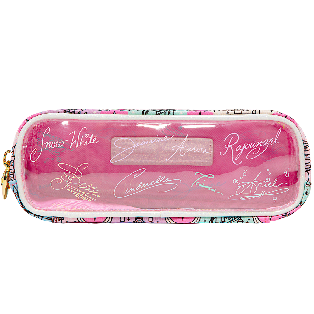 Disney Princess Clear Front Slim Pouch