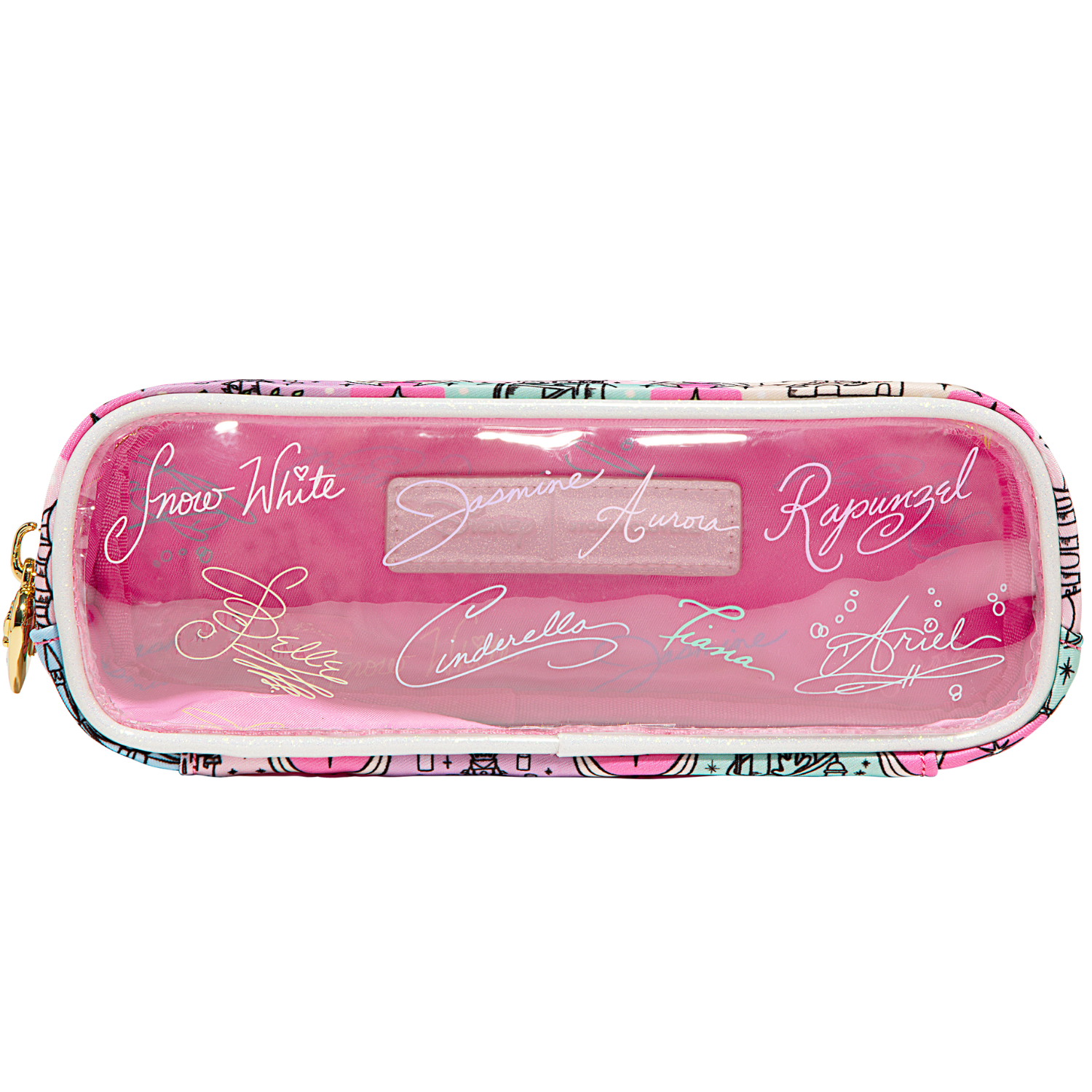 Disney Princess Clear Front Slim Pouch