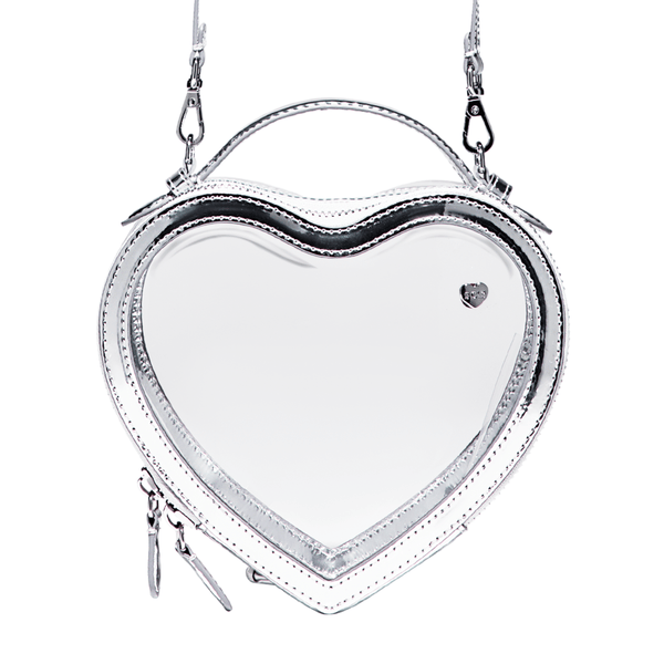 Clear Heart Shape Crossbody Bag main image 1