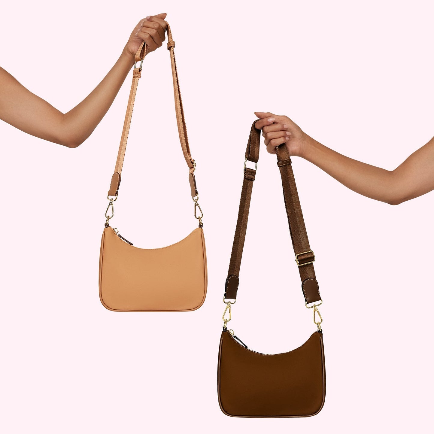 Curved Crossbody Bag
