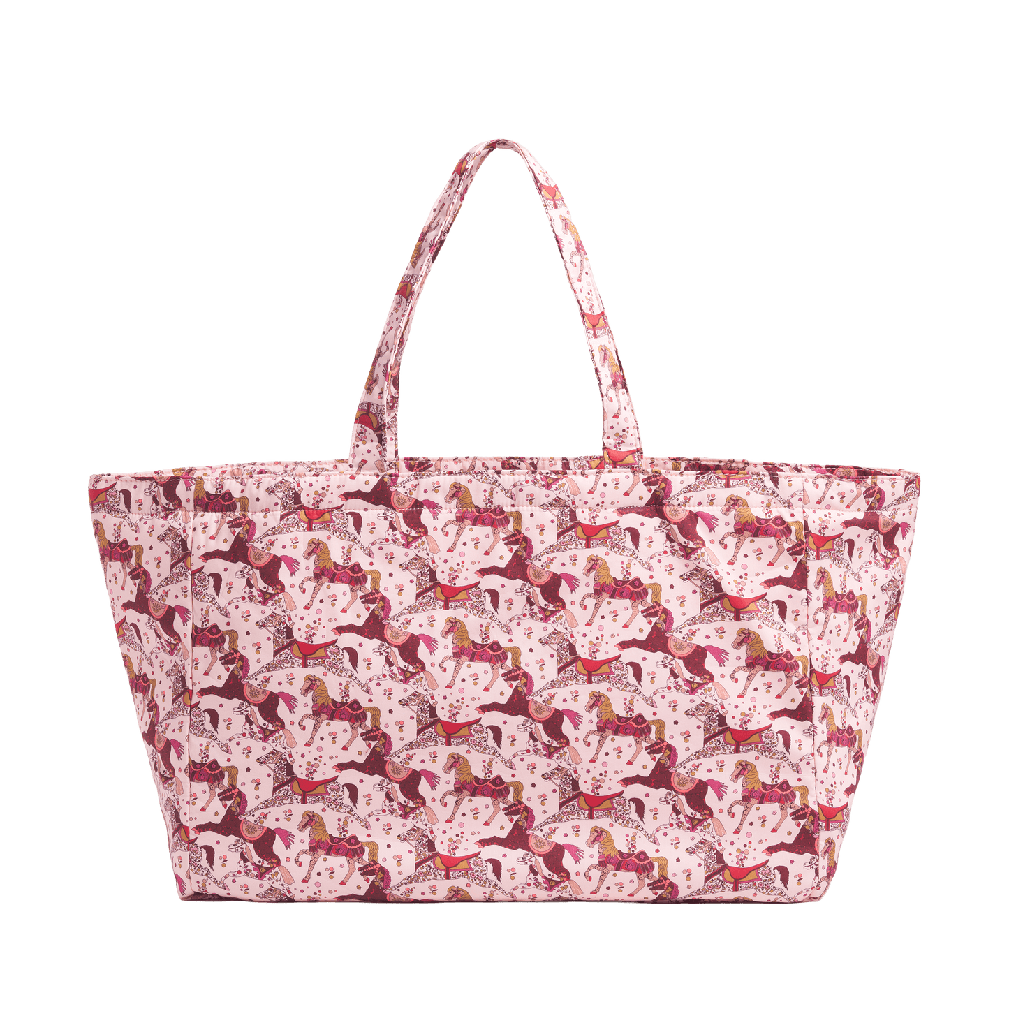 Large Everything Tote Made with Liberty Fabric