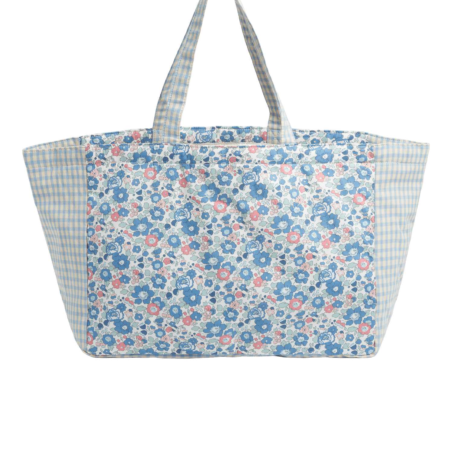 Large Everything Tote Made with Liberty Fabric