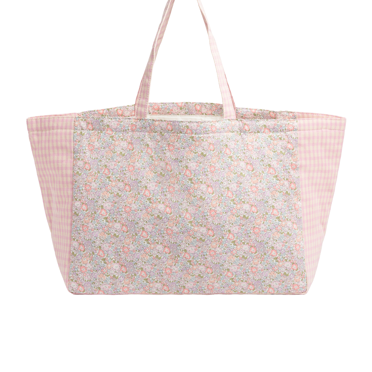 Large Everything Tote Made with Liberty Fabric