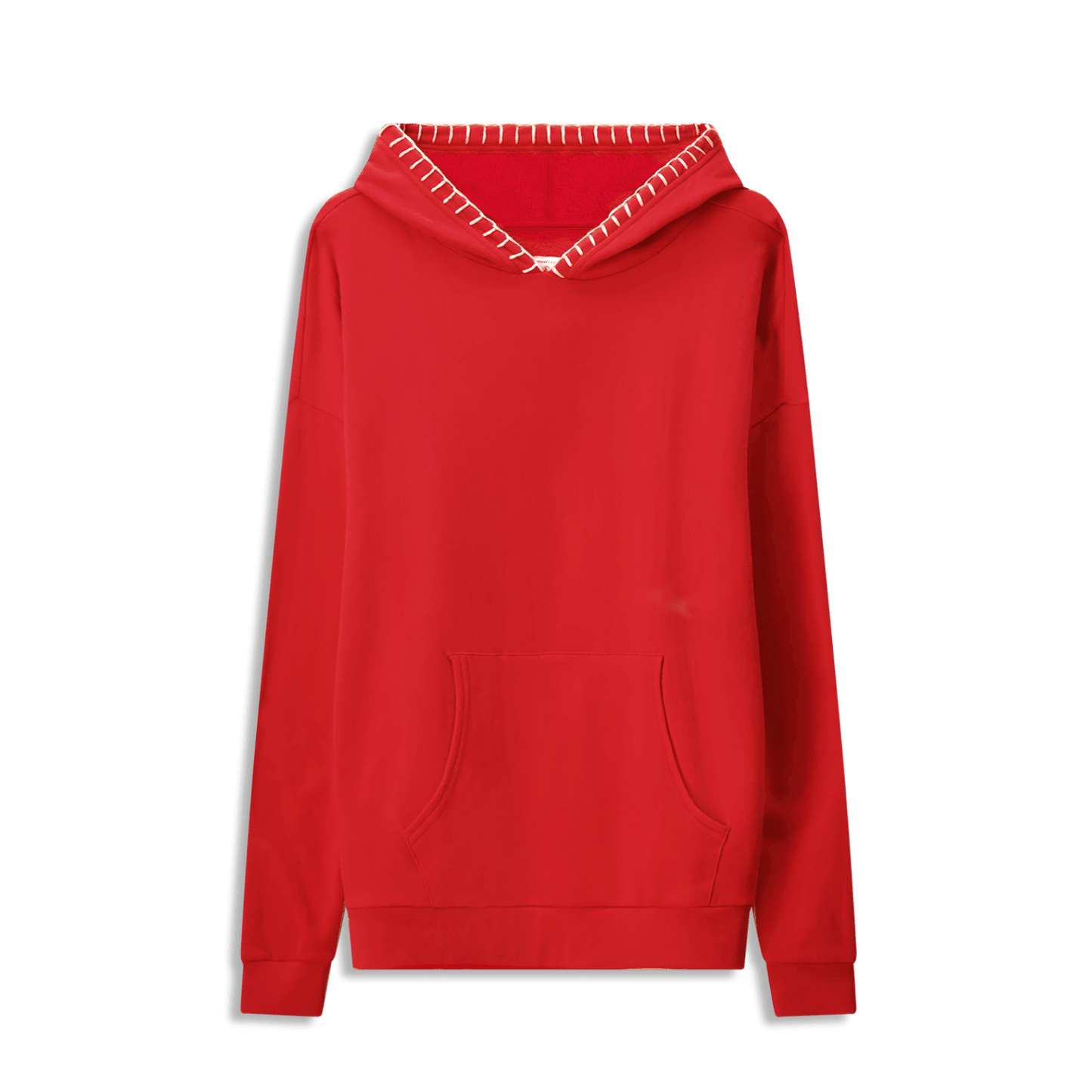 The Oversized Hoodie with Whipstitch