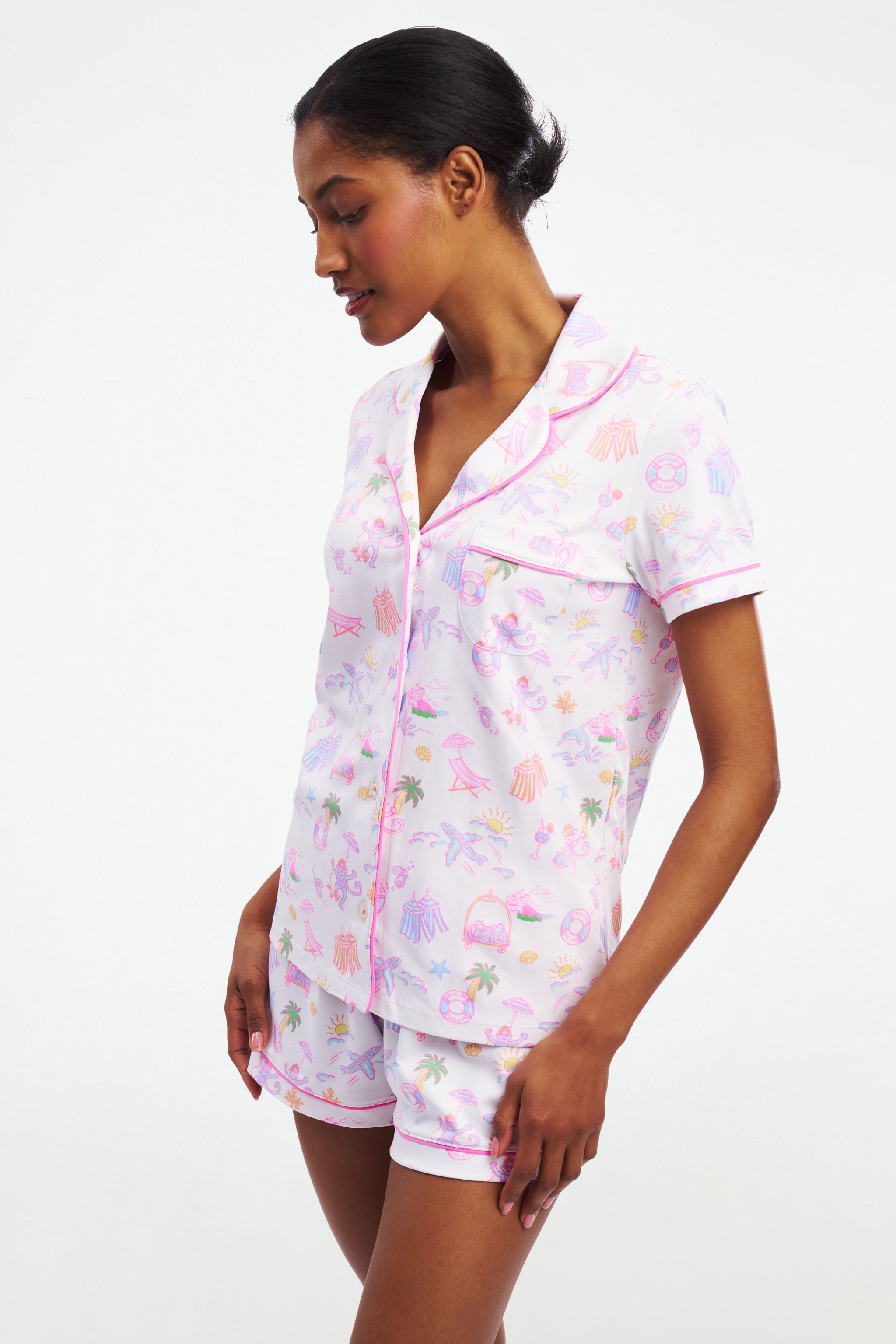 Hotel Tropical Polo Pajamas