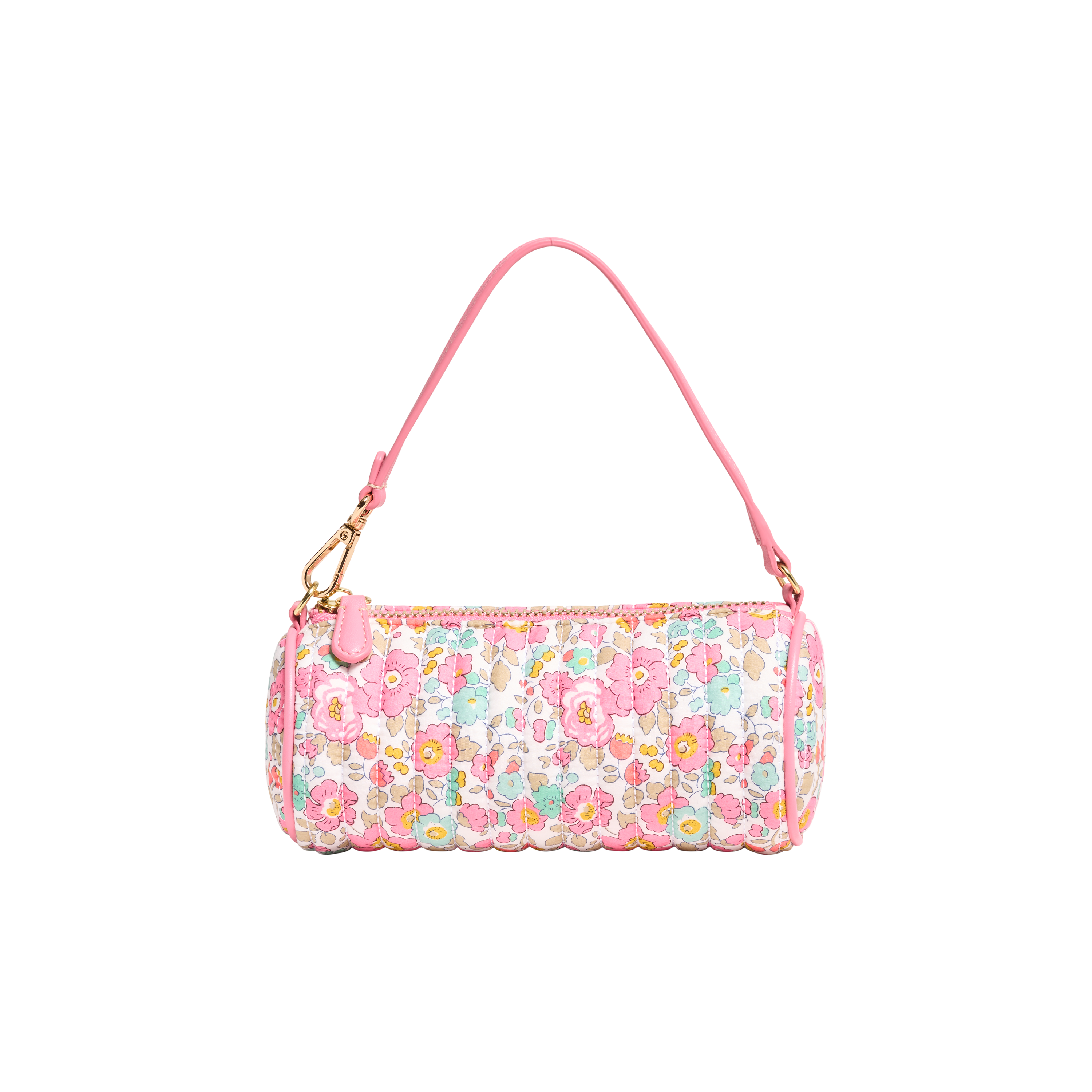 Barrel Bag Made with Liberty Fabric