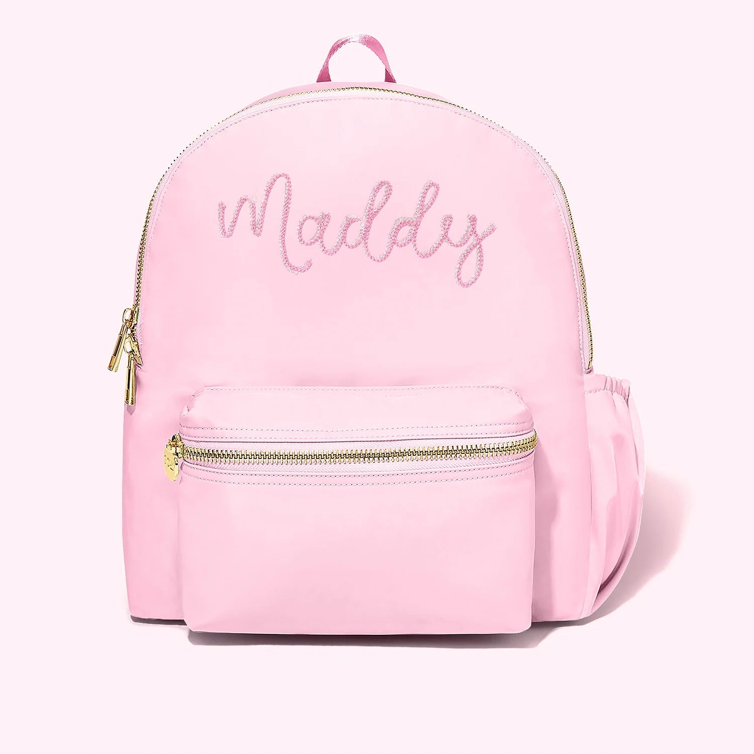 Custom Embroidered Classic Backpack with Water Bottle Holder