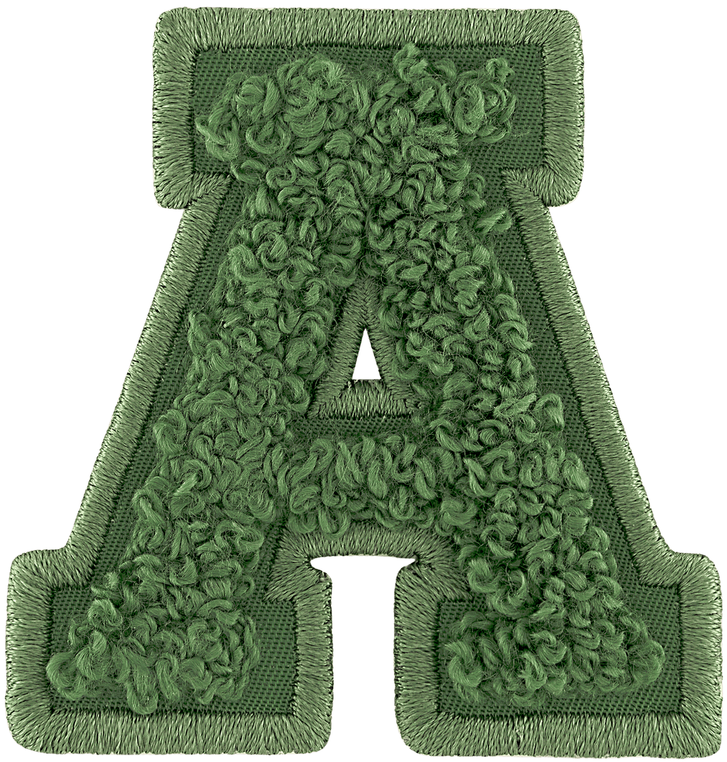 Olive Letter Patch