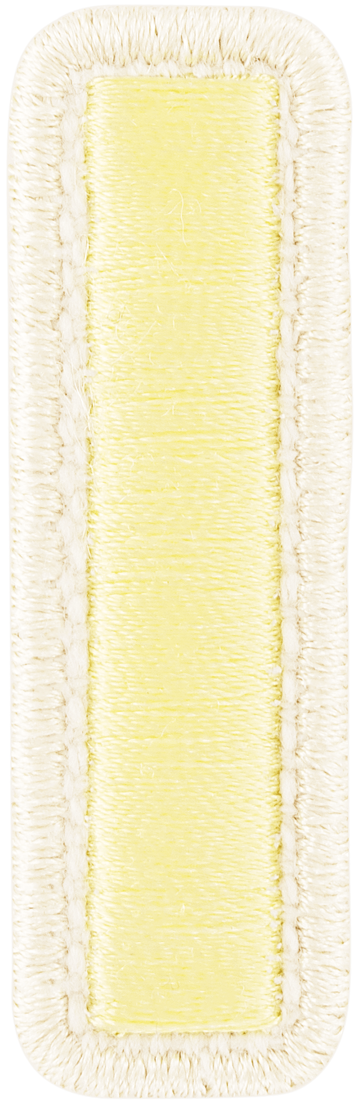 Banana Rolled Embroidery Letter Patch