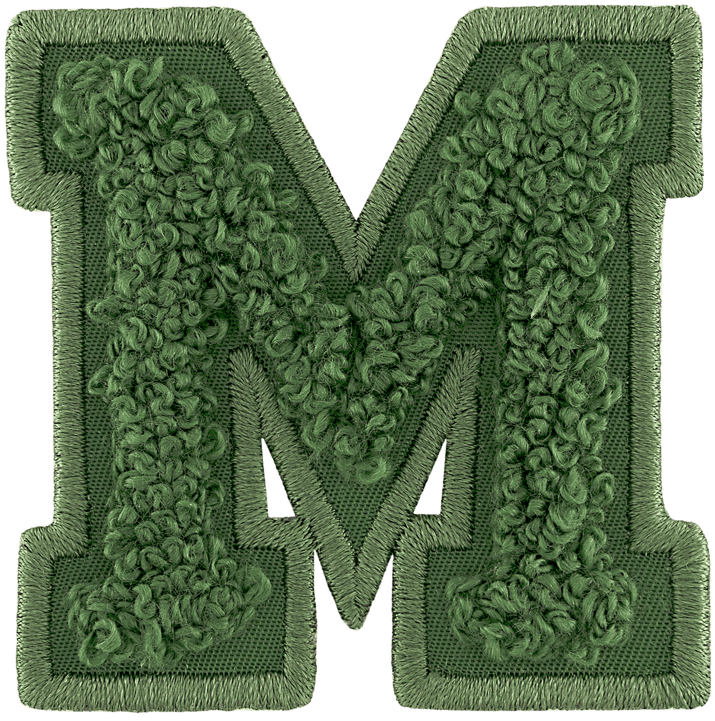 Olive Letter Patch