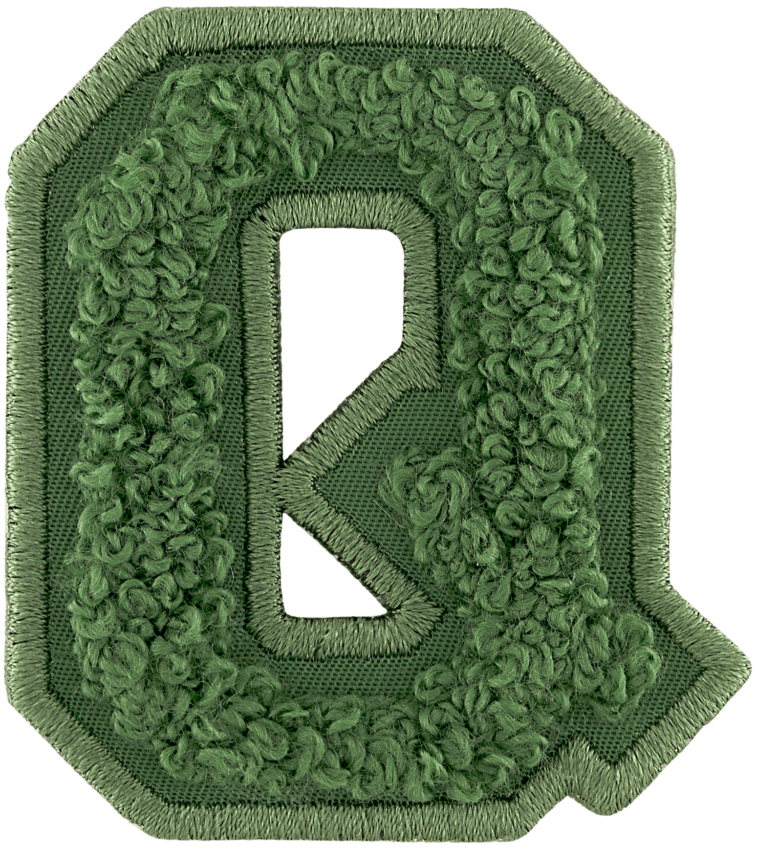 Olive Letter Patch