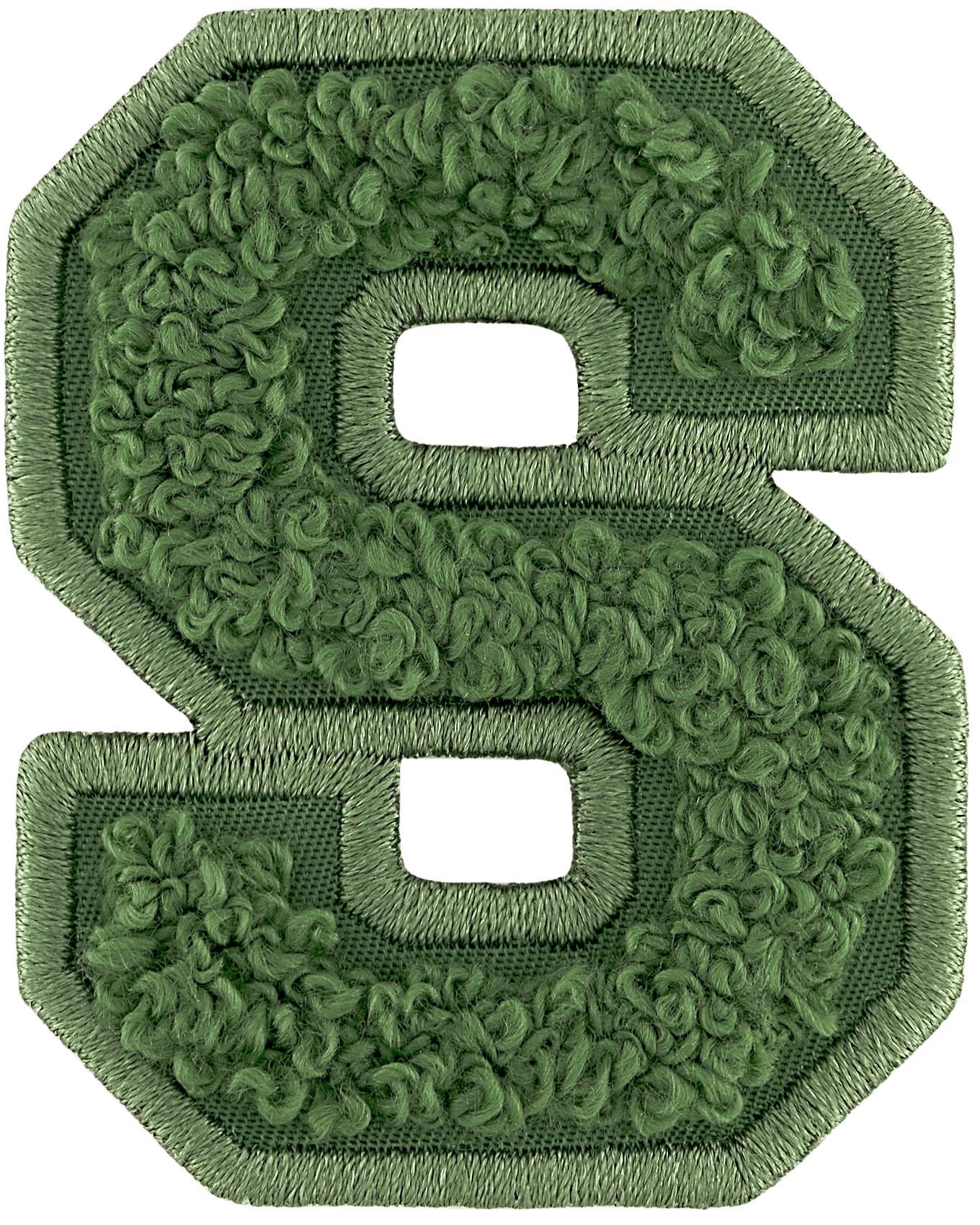 Olive Letter Patch