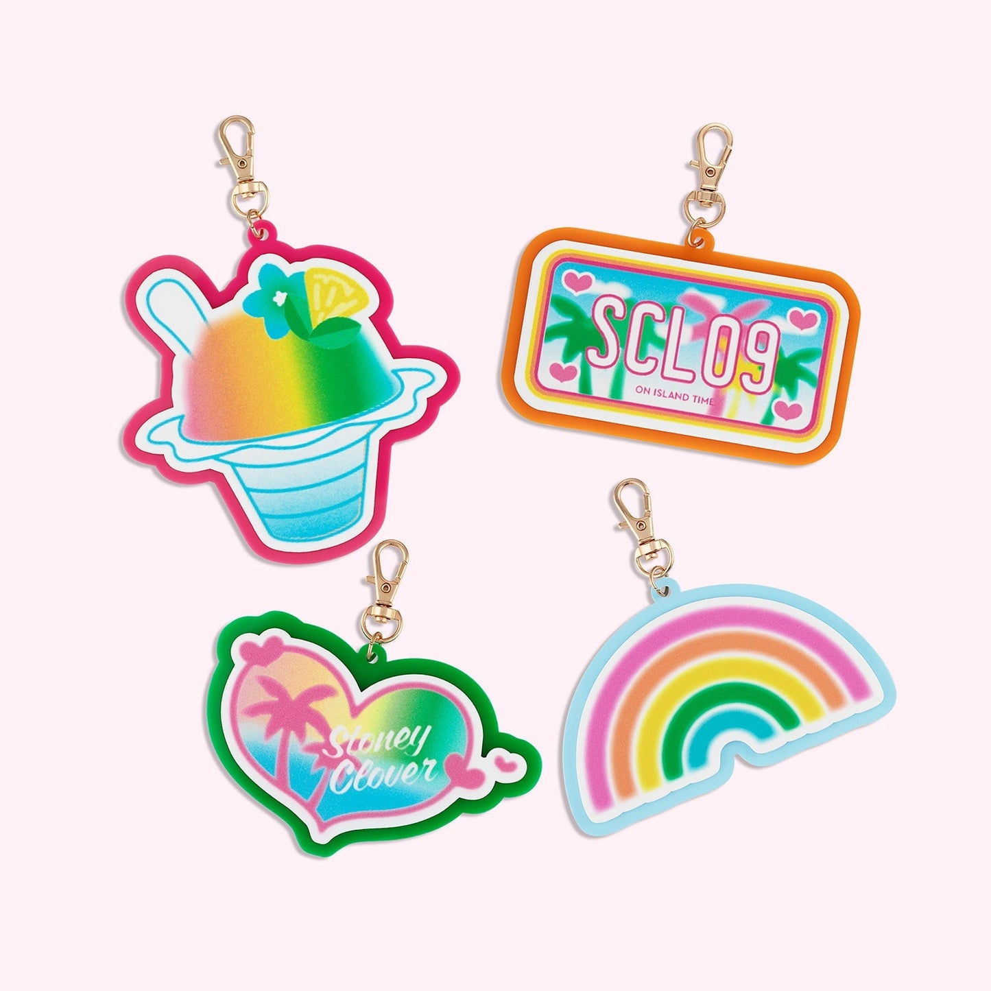 Sunshine State of Mind Keychain