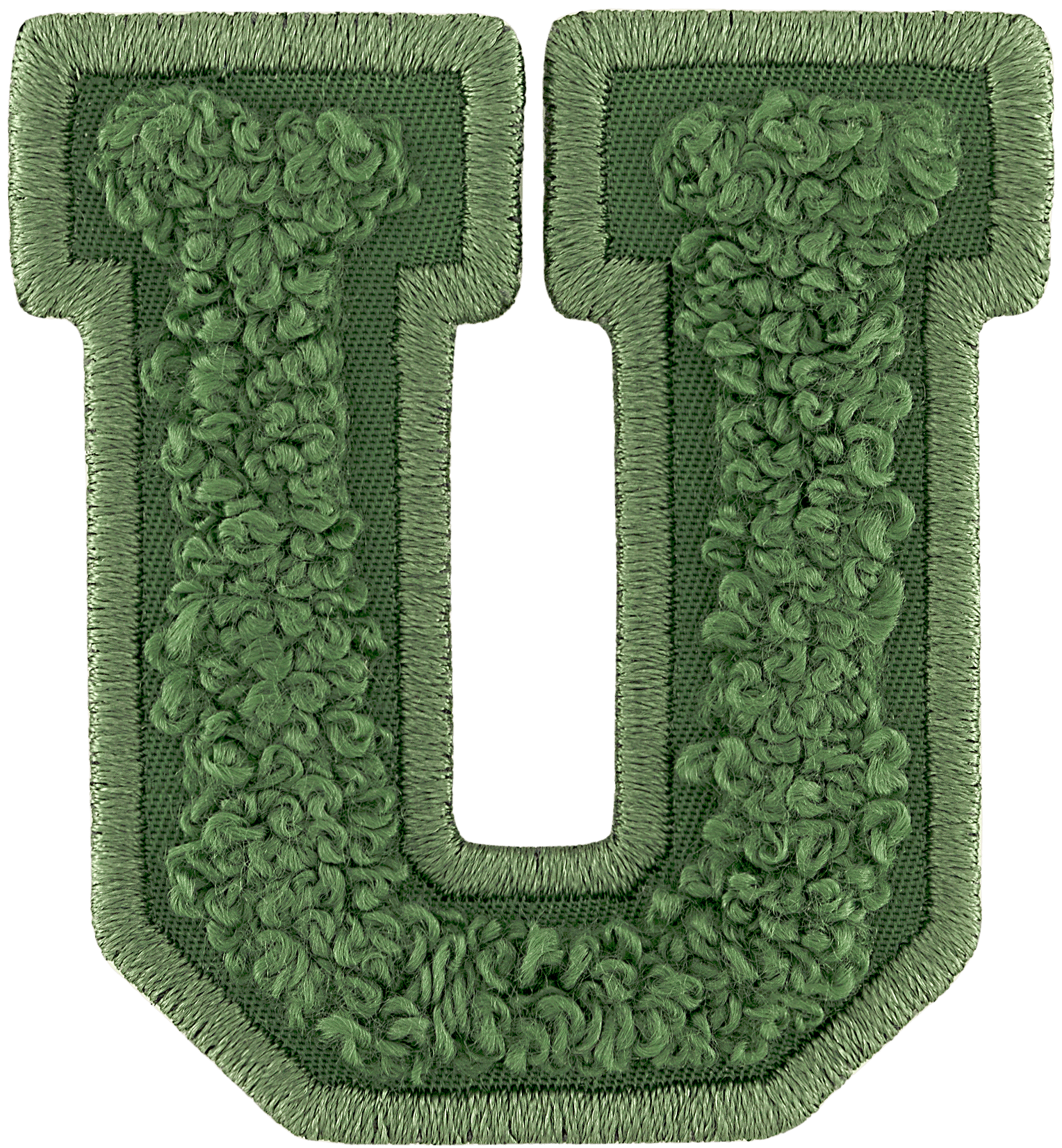 Olive Letter Patch