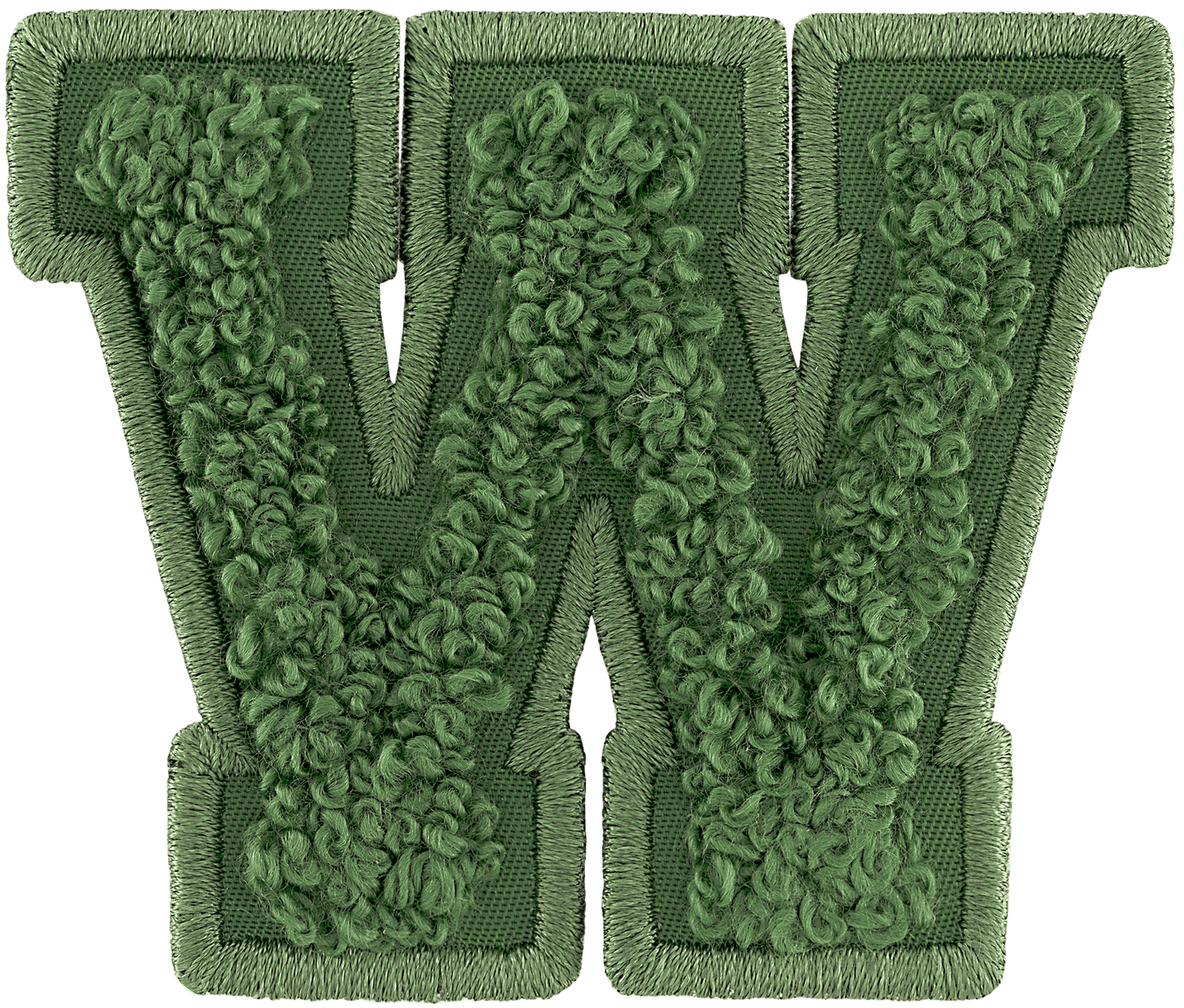 Olive Letter Patch