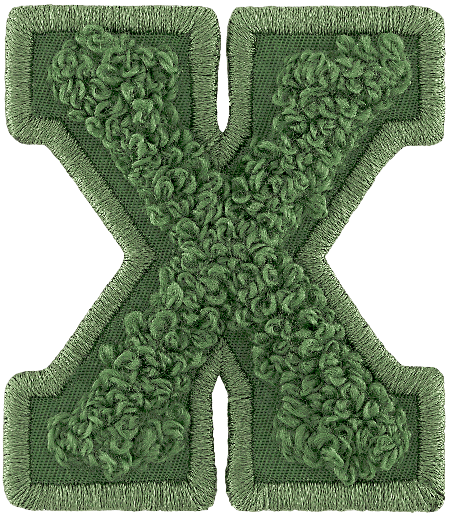 Olive Letter Patch