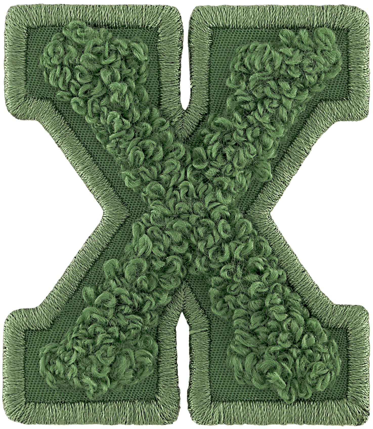 Olive Letter Patch