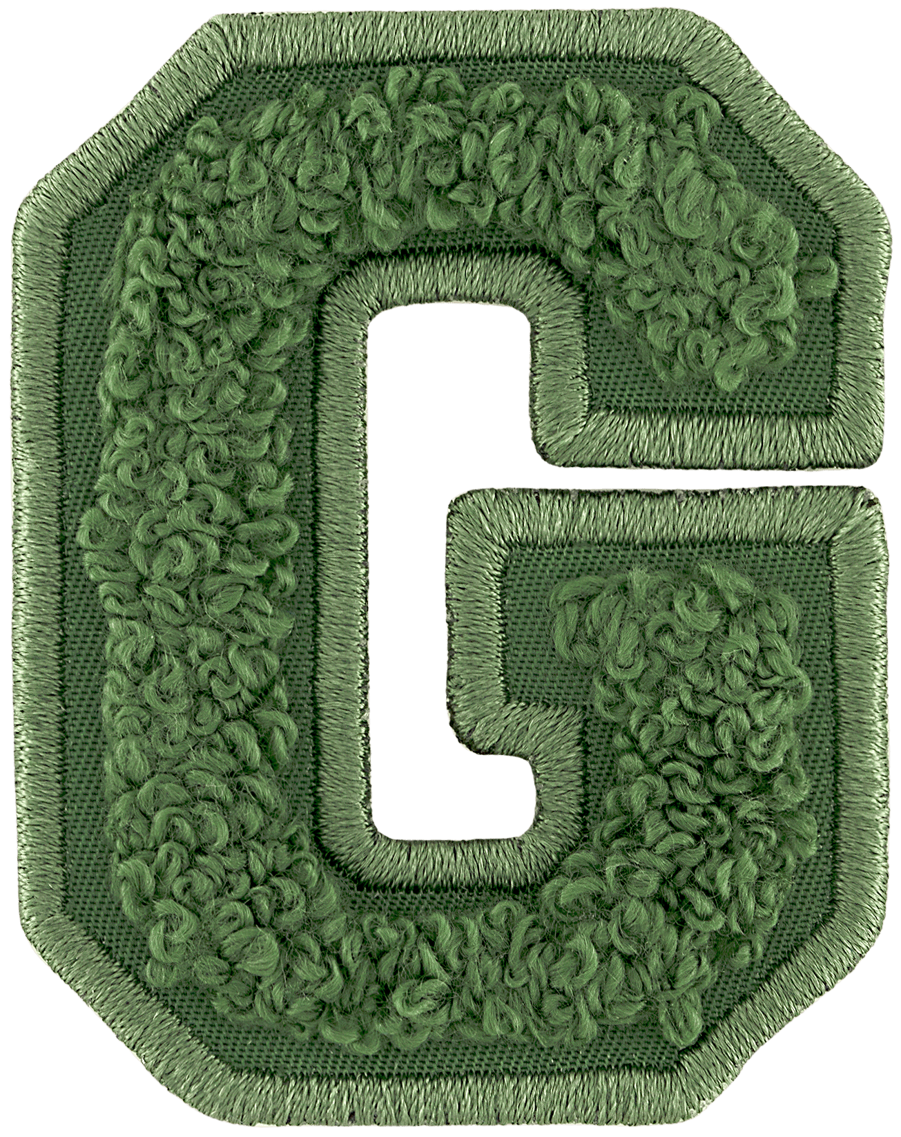 Olive Letter Patch