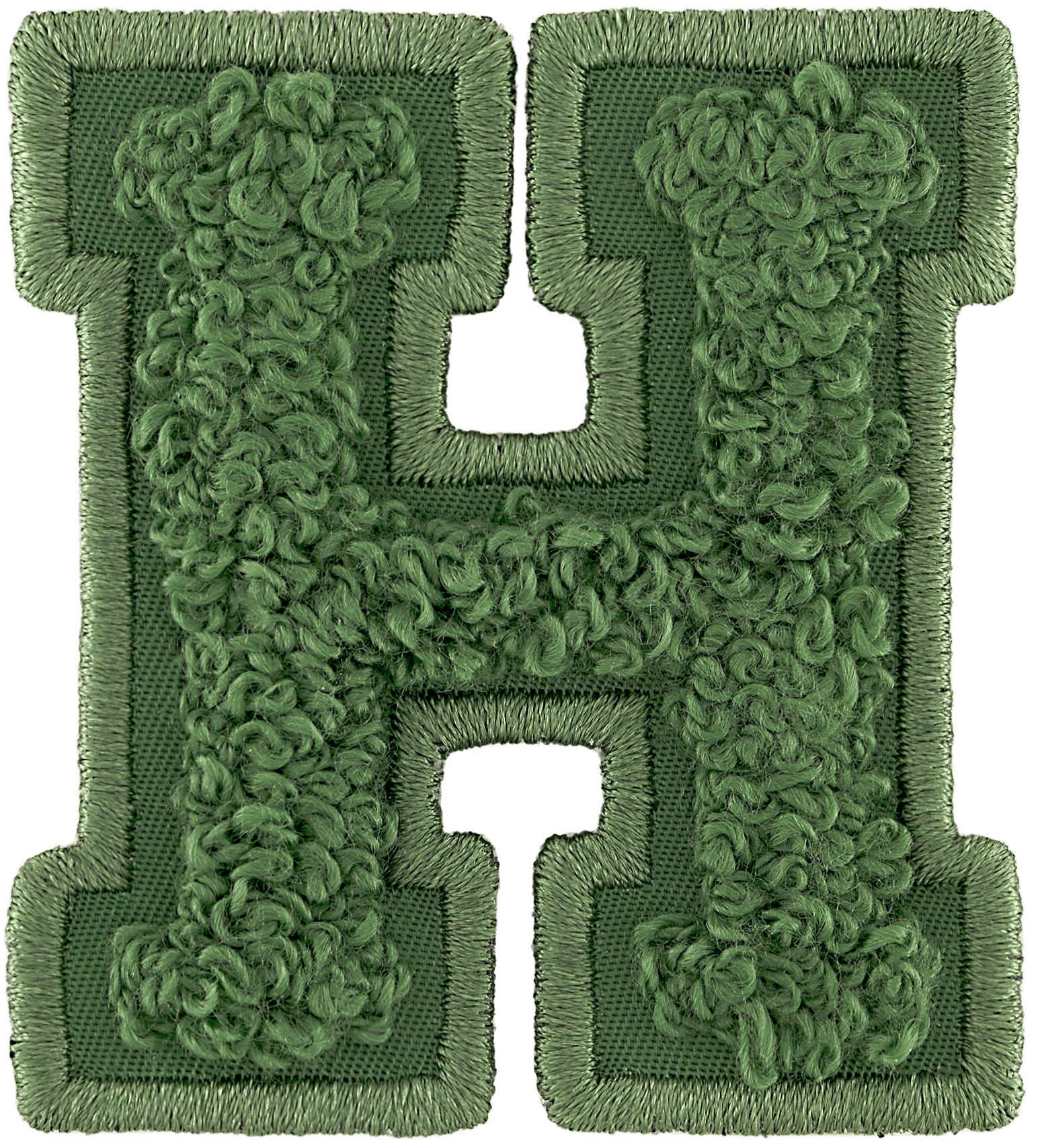 Olive Letter Patch