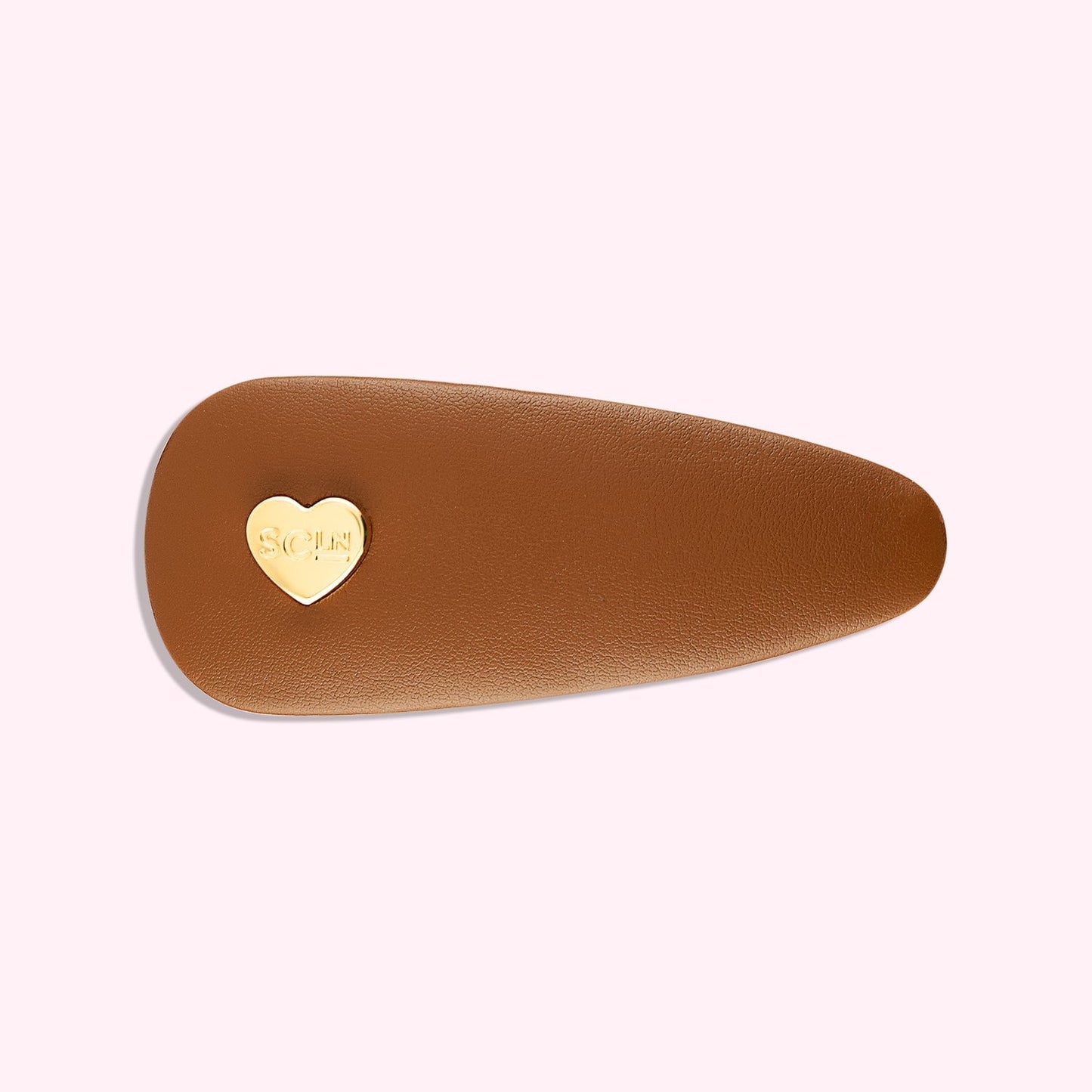 Vegan Leather Hair Clip