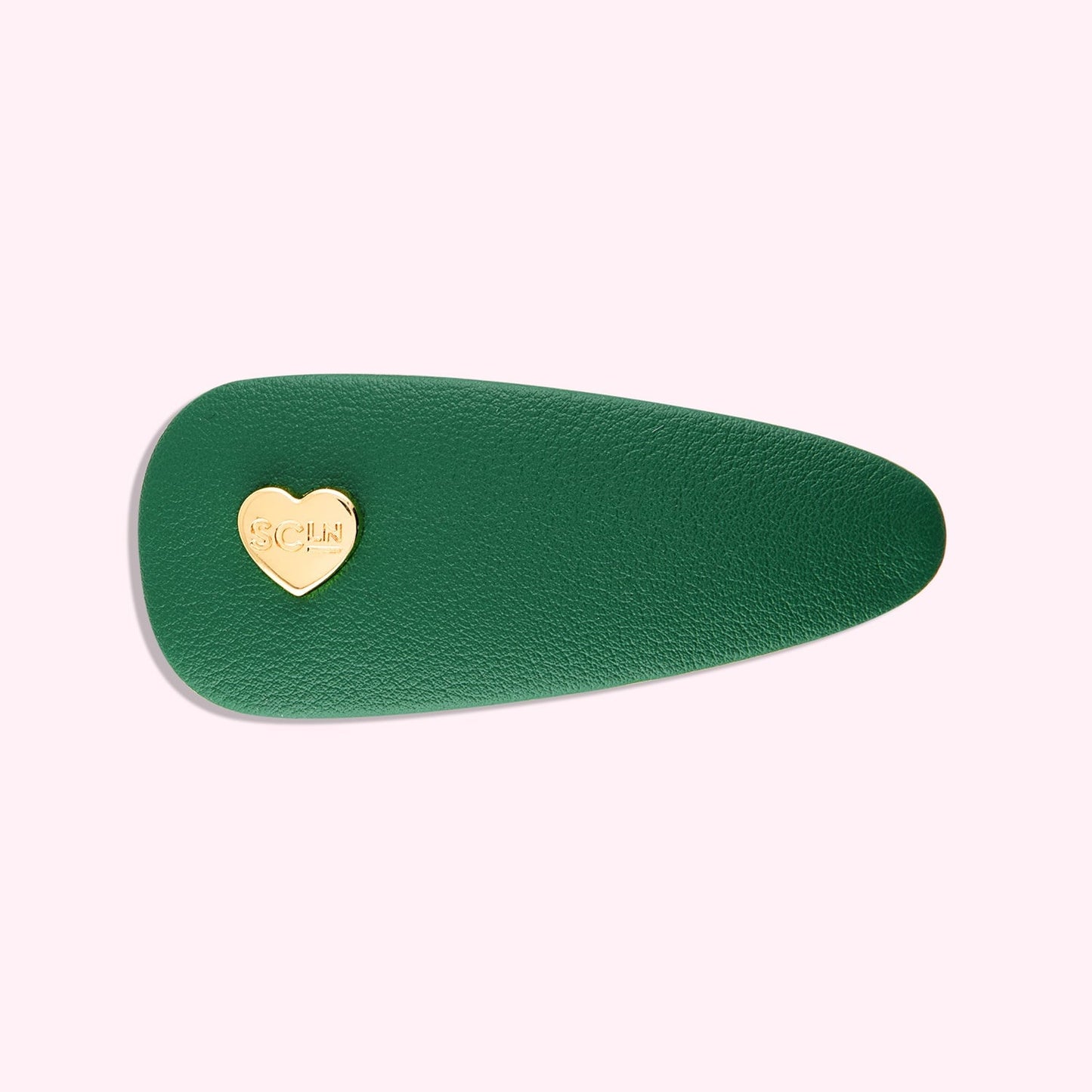 Vegan Leather Hair Clip