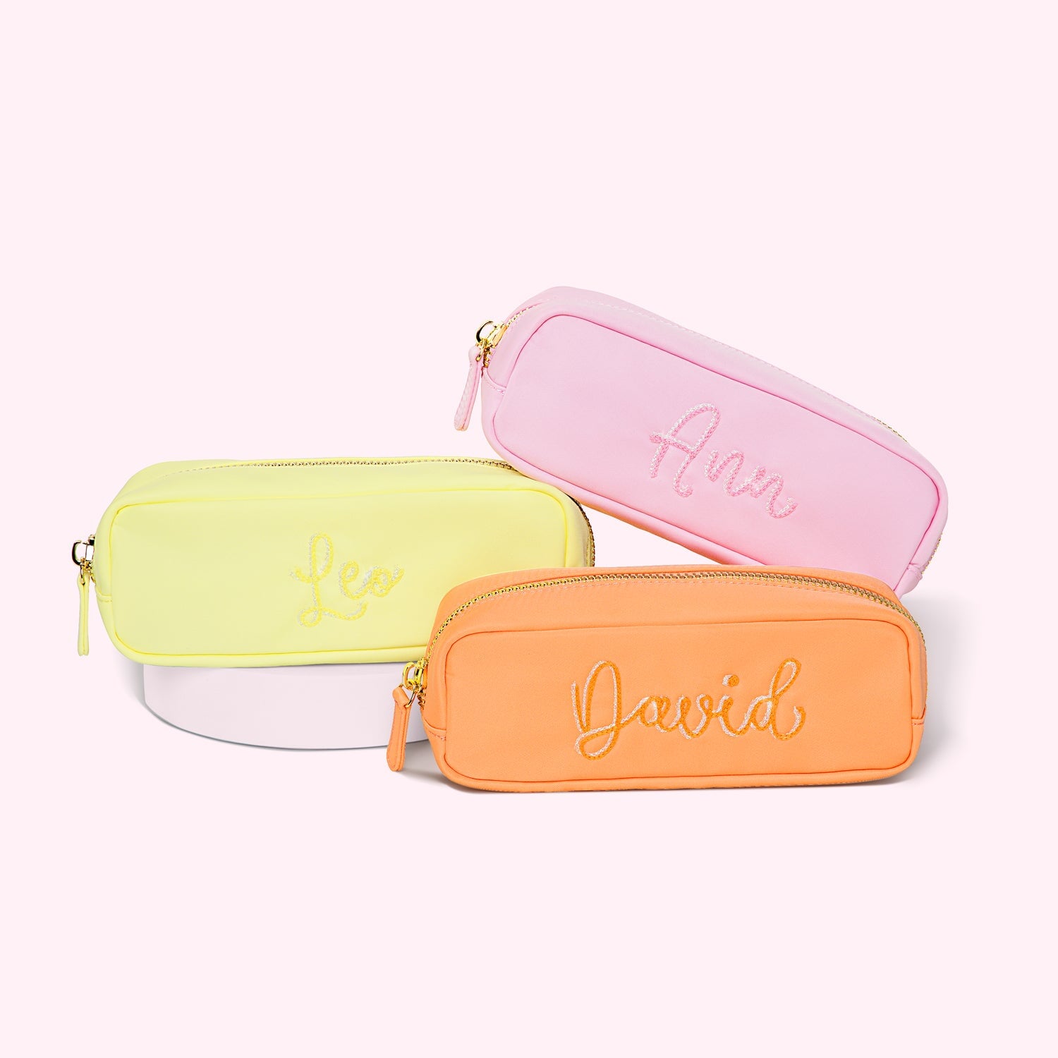 Custom Embroidered Classic Slim Pouch