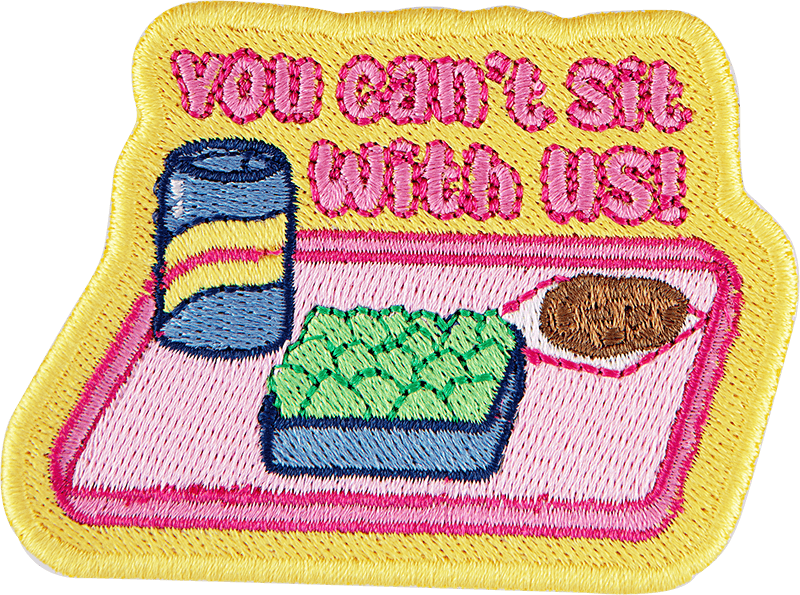 Mean Girls Lunch Tray Patch