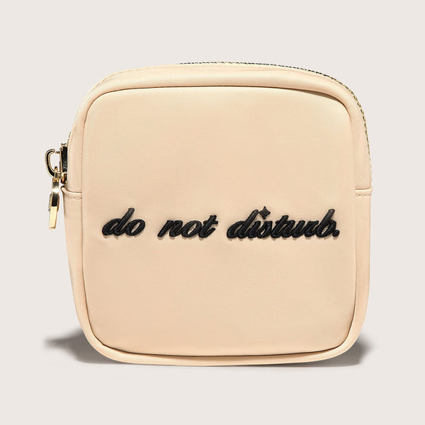 Do Not Disturb Embroidered Mini Pouch | Stoney Clover Lane