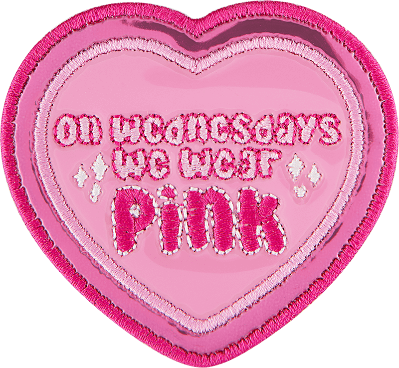 Mean Girls "On Wednesdays we wear pink" Patch