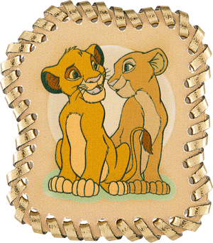 Simba & Nala Patch