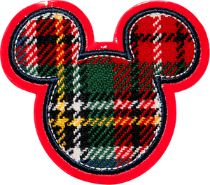 Mickey Plaid Patch