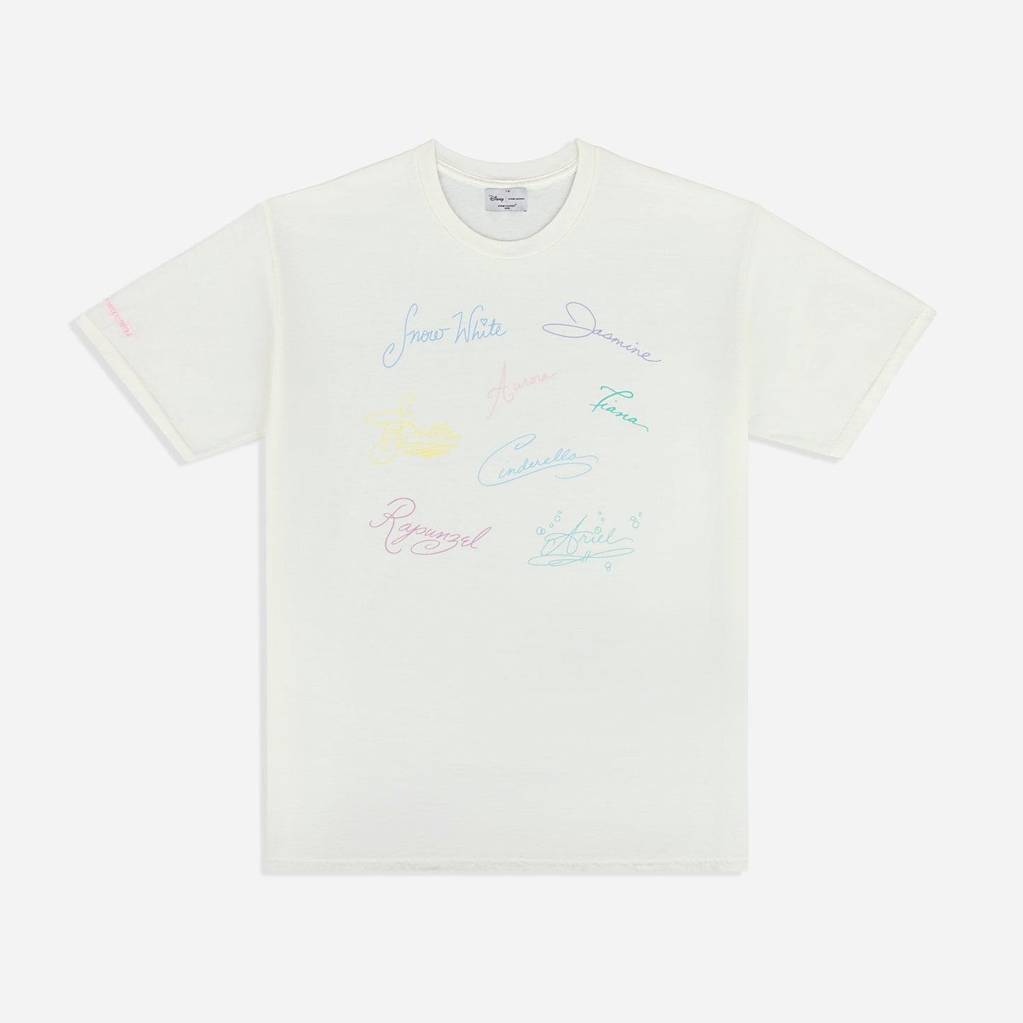 Disney Princess White Autograph T-Shirt