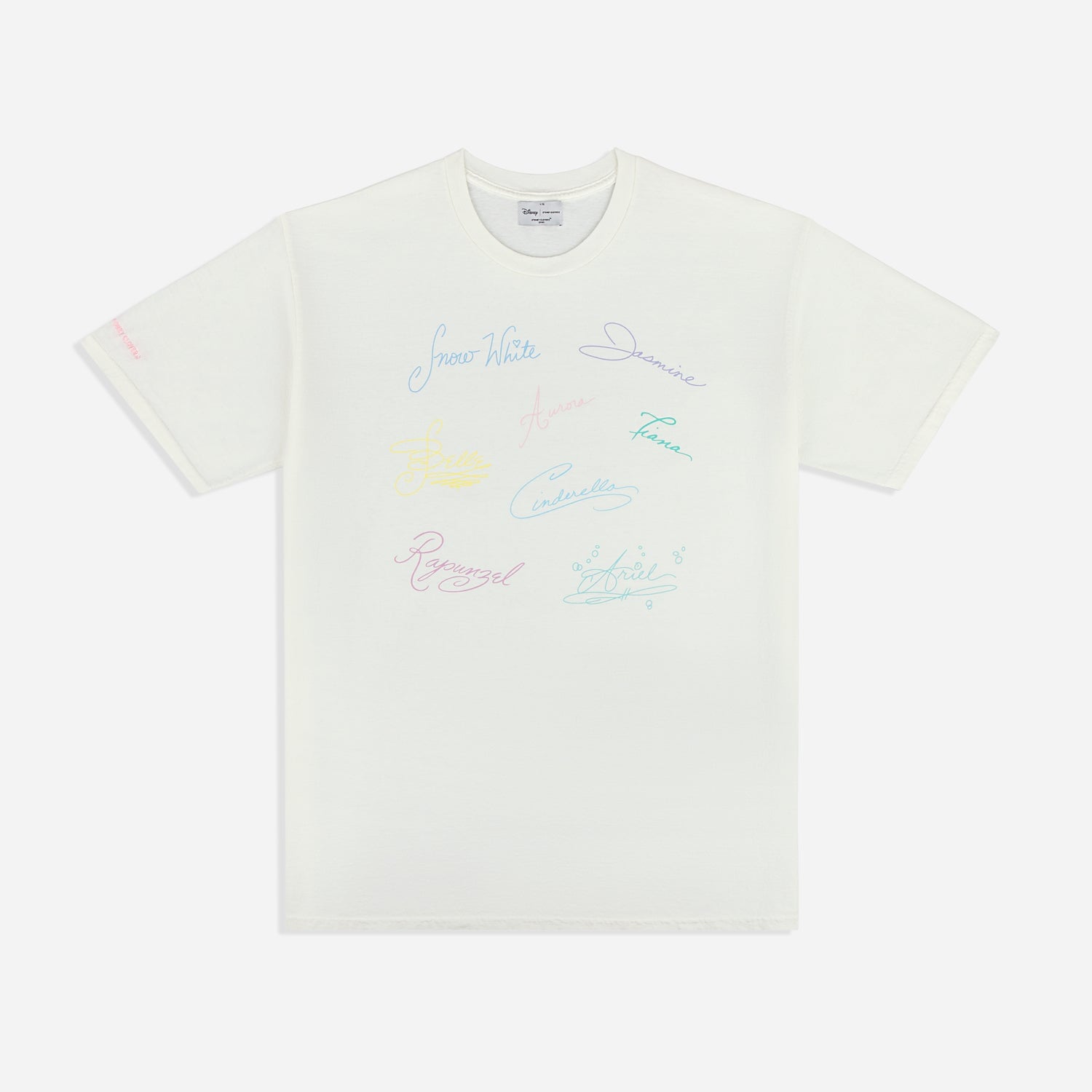 Disney Princess White Autograph T-Shirt