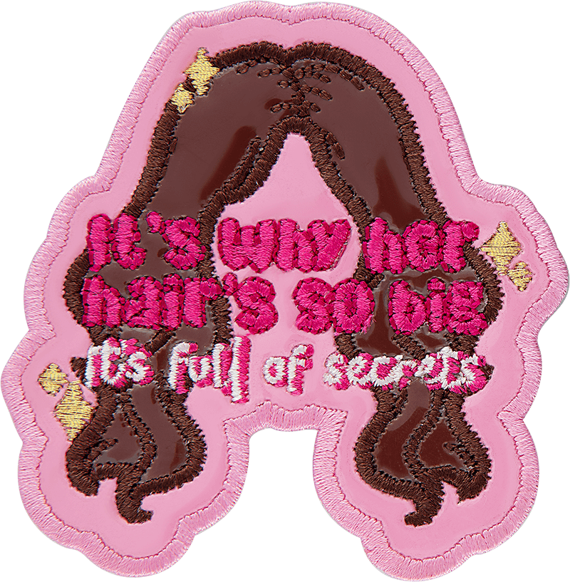 Mean Girls "It's why her hair's so big" Patch