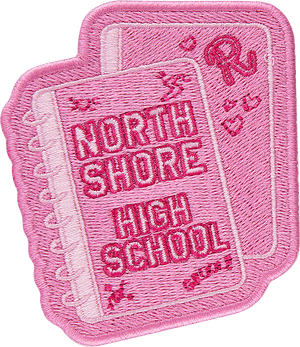North Shore High School Notebook Patch