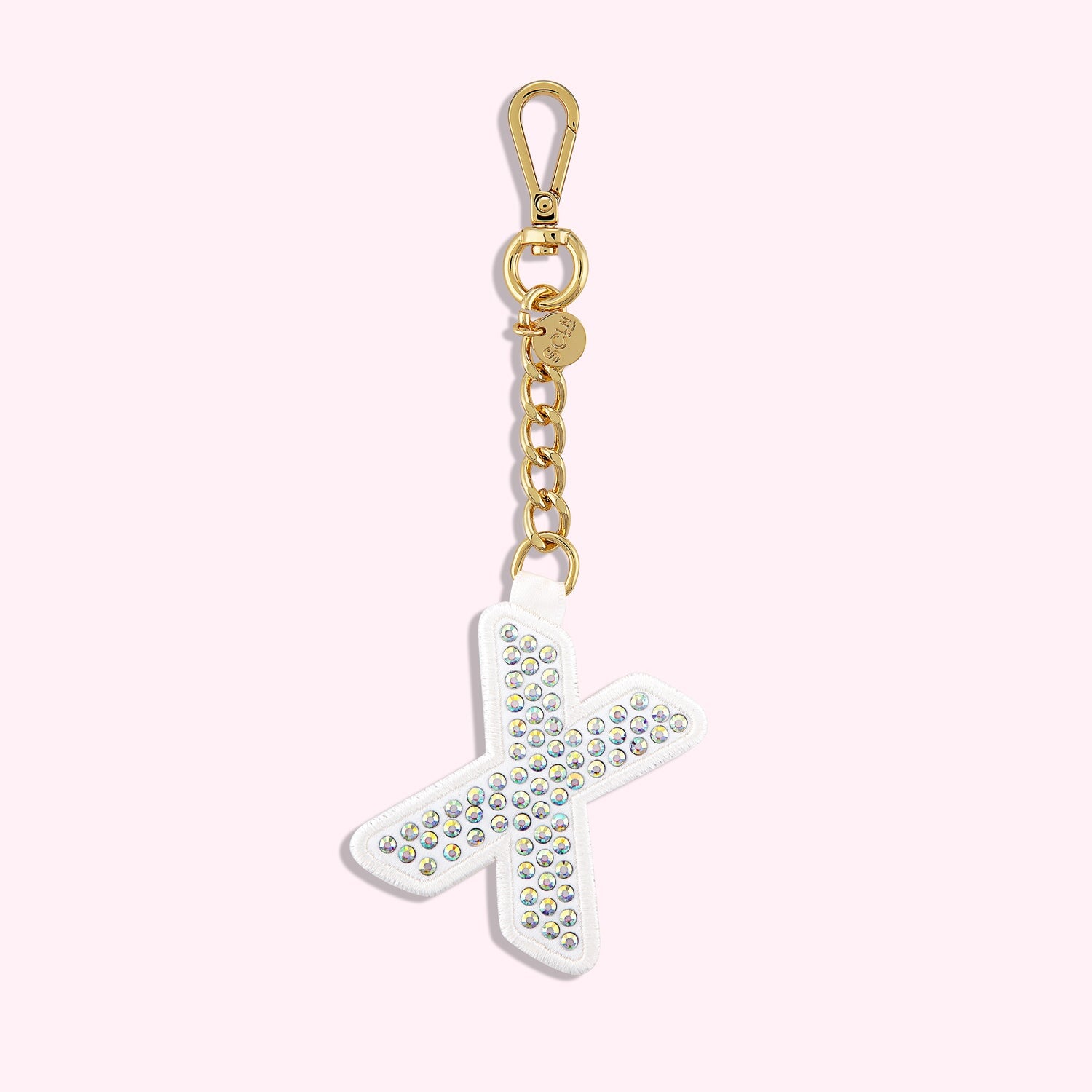 Sparkle Letter Bag Charm