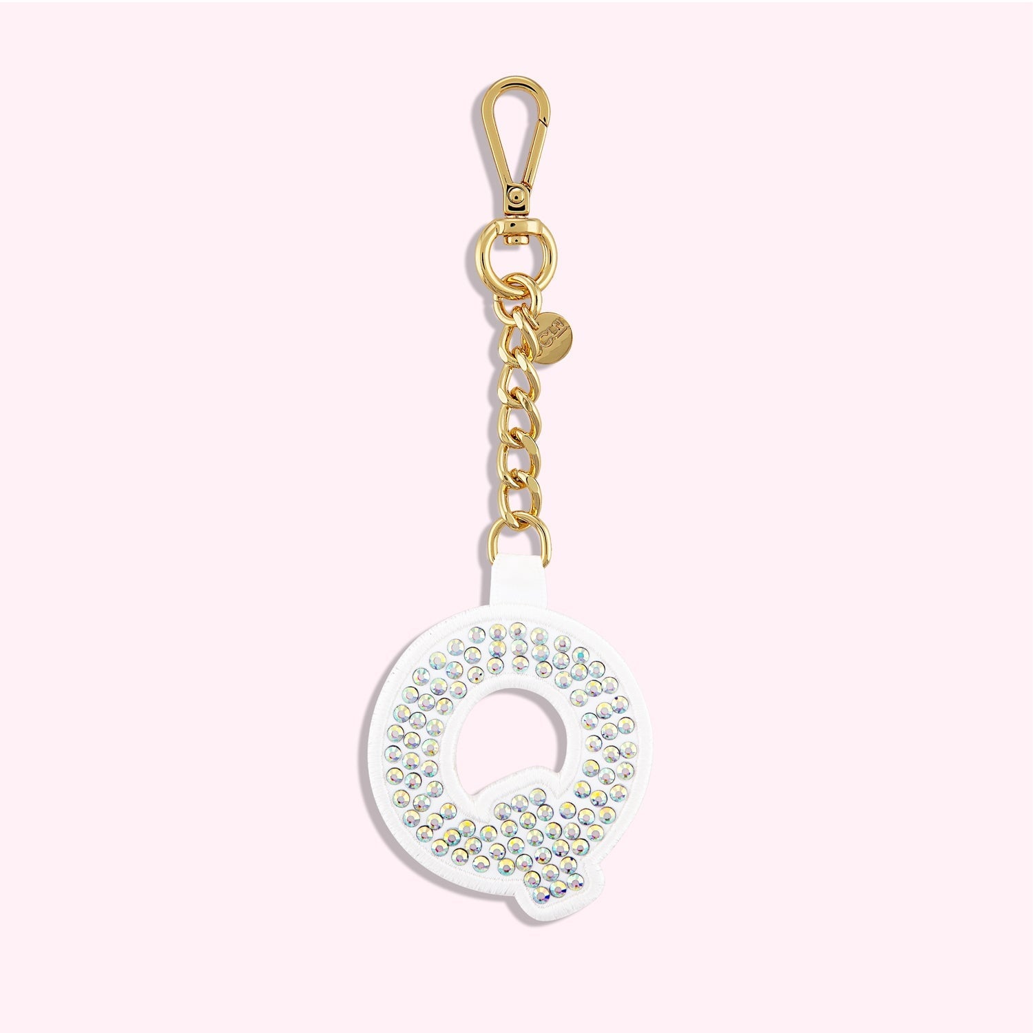 Sparkle Letter Bag Charm