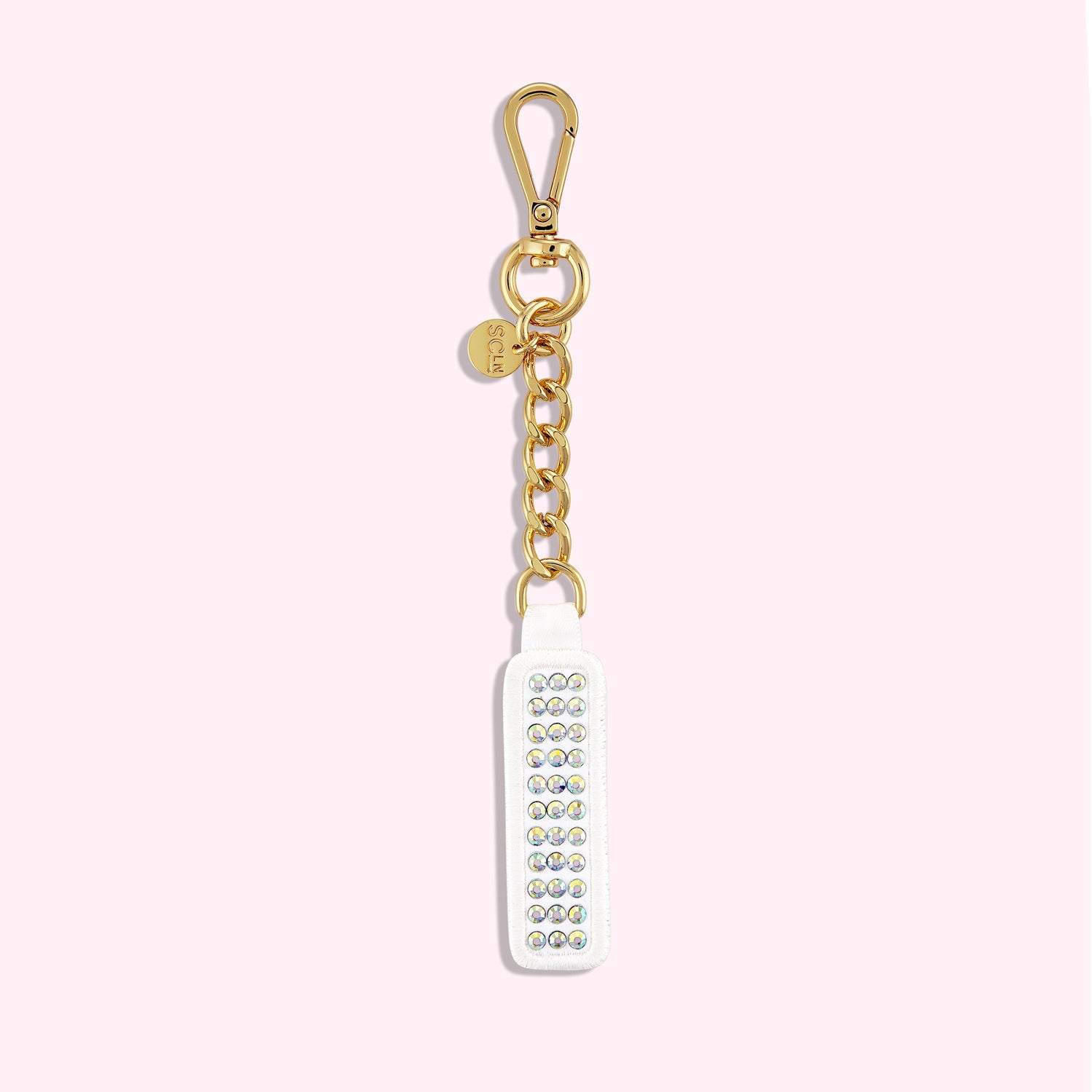 Sparkle Letter Bag Charm
