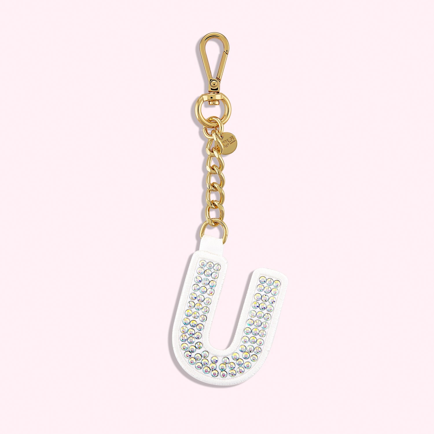 Sparkle Letter Bag Charm